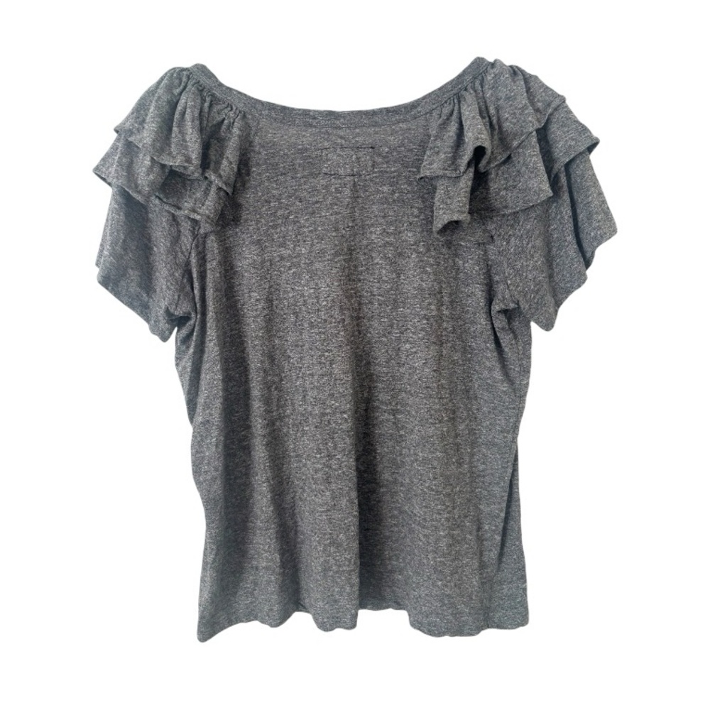 Current/Elliott Ruffle Tee - image 3